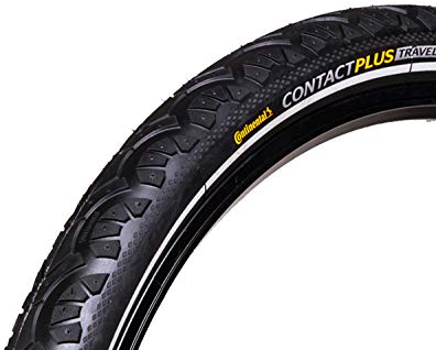 Continental Contact Plus Travel Fahrradreifen, schwarz, 28 | 700 X 47C | 28 X 1.75