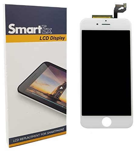 Smartex New Pantalla Blanco Compatible con iPhone 6S / Display LCD Retina y Vidrio Tactil
