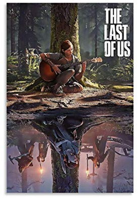 The Last of Us Gaming-Poster, Leinwand-Kunst-Poster und Wand-Kunstdruck, modernes Familienschlafzimmer, 40 x 60 cm