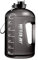 GHONLZIN Botella de Agua Deportiva, 1 Galón Water Bottle, Botella Agua sin BPA Reutilizable Botellas de Agua con Marcador de Tiempo para Athletic, Bici, Gimnasio, Oficina