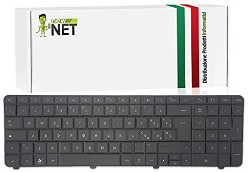 NewNet Keyboards Tastiera Italiana Compatibile con Notebook HP Pavilion G72-C00 G72-C55DX G72T G72T-100 G72T-200 G72T-B00
