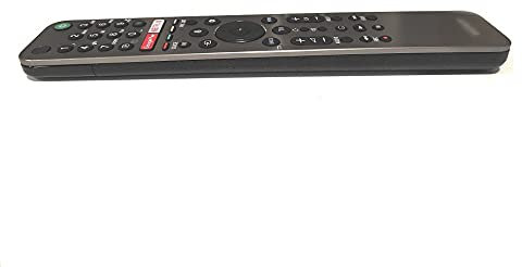 Telecomando vocale retroilluminato Backlit Voice Remote Control Commander RMF-TX611E for Sony 4Κ 8K HD TV Television 55XH 65XH 75XH 85XH 55A8 65A8 75ZH 85ZH 75Z8 85Z8 Replace RMF-TX611U