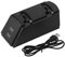 Bewinner 2 en 1 Base de Carga Dual USB para Manija Soporte de Carga Estación de Carga USB Cargador para Manija con Luz LED Cargadores de Escritorio Portátiles para