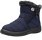 Stivali Donna Stivaletti Invernali Impermeabili Cerniera Stivali da Neve Cotone Caldo Peluche Caviglia Boots Bassi Scarpe Ultraleggero,Blu Marino 3,39 EU