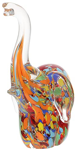 BESPORTBLE 1stück Kreatives Glas Elefant Modell Dekorative Figur Für Schlafzimmer Deko Einzigartiges Kunstwerk Aus Hochwertigem Glas Als Oder Wohnaccessoire