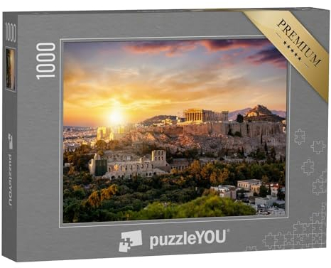 puzzleYOU: Puzzle 1000 Teile „Parthenon-Tempel auf der Akropolis von Athen“ – aus der Puzzle-Kollektion Griechenland