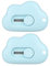 TOSSPER 54LD 1 Mini Paper Cutter Cloud Blue, Acrylic, Blau