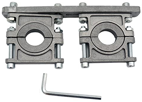 EasyLife Universal HQ Multifeedhalter ALU 2-Fach, für Zwei LNBs mit 23 mm oder 40 mm Feedaufnahme