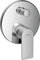 hansgrohe Wannenarmatur Rebris E, Unterputz Badarmatur für 2 Funktionen, Chrom