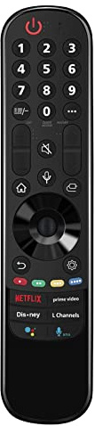 MR22GA AKB76039902 Replace Voice Remote Control fit for LG Smart TV 2022 Model OLED TV Z2, G2, C2, B2, A2 Series QNED99, 90, 85, 80 Series NANO80, 75 Series UQ90, UQ80, UQ75, UQ80 Series