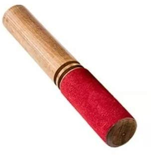 Wooden Singing Bowl Mallet Singing Bowl Striker Tibetan Singing Bowl Wood Striker Stick with Leather Head