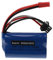 vhbw Batterie Compatible avec Wltoys A969-A, A959-A modéle RC (350mAh, 6,4V, Li-ION, 55 x 39 x 17 mm, Bec)