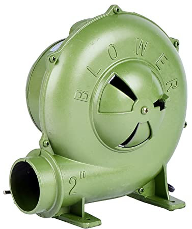 REALN Souffleur de Forge de Forgeron, Souffleur Barbecue Electrique avec Coque en Aluminium, Ventilateur de Cheminée Portable (Size : 330W)