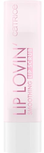 Catrice Lip Lovin' Smoothing Lip Scrub, Lippenpeeling, Nr. 010, glättend, pflegend, Expressergebnis, vegan, ohne Parabene, ohne Mikroplastikpartikel, Nanopartikel frei, 1er Pack (4g)