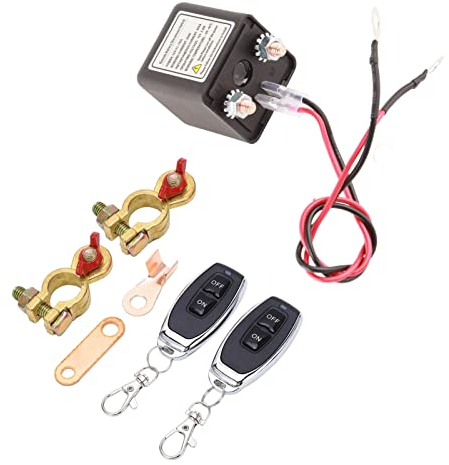 Batterie-Ferntrennschalter, Automatischer Fern-Aus-Schalter 12 V 250 A Verbesserte Fernsteuerung Verhindert Das Entladen Der Batterie