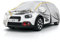 Autoabdeckung für Citroen C3(2002-2022) Auto Abdeckplane Wasserdicht,All Weather Outdoor Winddicht schneefest UV-Schutz mit reflektierendem Streifen Autoabdeckung
