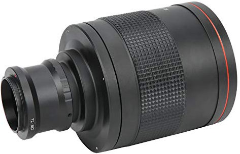 Obiettivo con Teleobiettivo a Specchio F8.0 da 900 Mm, Obiettivi con Zoom Manuale per Fotocamera Mirrorless con Attacco NEX, Obiettivo con Teleobiettivo a Specchio per Riprese a Lungo Raggio di Animal
