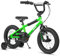 AVASTA 14 Inch Little Kids Bike für 3 4 5 Jahre alt Jungen Mädchen Beiginner Riders BMX Style Fahrrad mit Stützrädern Coaster & hinten V-Bremse, Grün