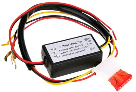 CGEAMDY Auto LED Tagfahrlicht Controller, Auto LED Tagfahrlicht Ein/Aus Schalter Des Automatischen, DRL Controller Fahrzeuge LED Tagfahrlicht Relais Kabelbaum Dimmer