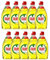 Housold Fairy Original Lot de 10 liquides vaisselle Citron 2 fois plus de liquide, jusqu'à 50 % de puissance de coupe de graisse en plus, convient à une large gamme de plats et d'ustensiles de cuisine