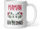 MugSmile Mug maman qui déchire fleurs tasse maman mère femme