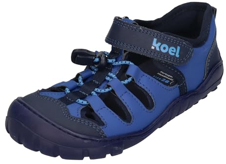 KOEL Barefoot Kinder Sandalen Madison 2.0 - Blue, Größe:29 EU