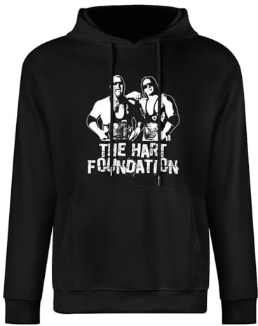 The Hart Foundation Retro Legends of Wrestling Tag Team T Shirt