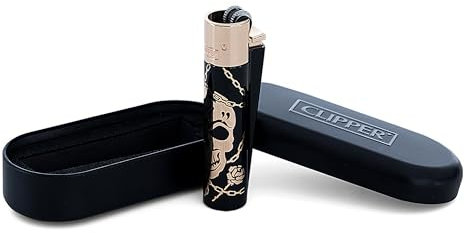 Clipper Metall Feuerzeuge Deadly Chains (Clipper Metall Deadly Chains V2 Rose)