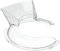 EMDMGJ Chef Machine Accessories, KN1PS Guide Cover, Transparent Splash Proof Cover For Blender, Stainless Steel Mixing Bowl Guide Splash Proof Cover W10616906, Compatible For KitchenAid Blender