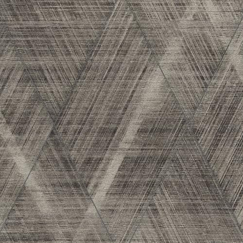 Profhome Chevron Muster Tapete 388241-GU Vliestapete anthrazit schwarz grau gold 0,53 m x 10,05 m / 5,33 m2