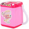 Mini Lavatrice a Spazzole per Trucco Elettrico con Design Altamente Simulato e Funzione di Disidratazione in Rosa - Compatto e Comodo per la Pulizia della Spazzola Senza Sforzo (Roseo)