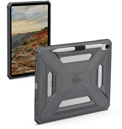 URBAN ARMOR GEAR Scout LT Hülle für iPad 10.9/iPad 11 A16 | Passgenau | Stylus Halterung | Lüftungsschlitze | Federleicht | Alle Ports erreichbar | Verstärkte Ecken