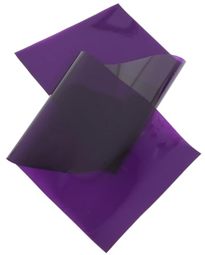 Sunset Mood Lighting Film PET Color Filter for Photography | Purple Sheet, Low Loss and Steady Colour Temperature, Interior Decorating Use