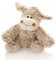 Unbekannt Hansen Plüsch Schaf liegend / Stofftier Kuscheltier Plüschtier / 28 cm / braun / Natur / kuschelweich / Lamm Lämmchen / klein / für Babys und Kinder