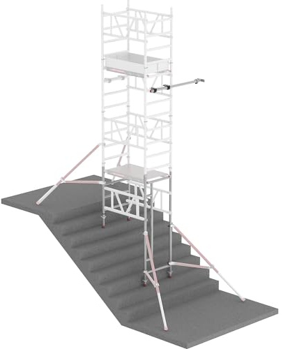Altrex | Erweiterungsmodul MiTOWER STAIRS | Standard | Für Plattformgröße 1,2 x 0,75 m