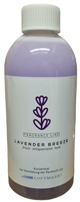 LUFTMAXX fragrance line LAVENDER BREEZE Duftstoff, frisch-entspanndend-herb, AKTION 3 Produkte kaufen - 1x Duft gratis ! für Lufterfrischer, Bowl,Water Air Fresherner Blow, Kugel,Raumduft Ball,…