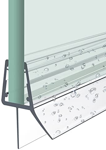 Heilmetz Duschdichtung,80cm Ersatzdichtung Duschtür für Duschtür Glasstärken von 4-6mm, Wasserabweiser Duschtür Dichtung oder Duschkabinen-Dichtung für Duschkabine & Glastüren