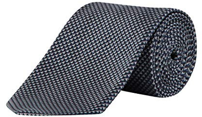 BOSS Seidenkrawatte pattern navy