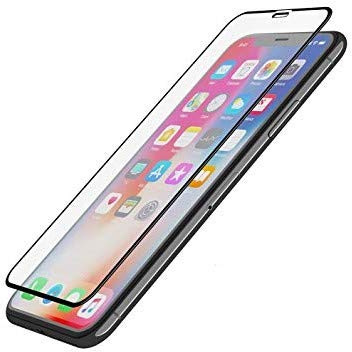 PfX 2er Set Full-Screen Schutzglas kompatibel für iPhone 11 (iPhone 11, Schwarz)