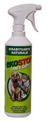 Prochimica Disabituante Ekostop Cani e Gatti - Sostanza Naturale Innocua per la Salute Pronta all'Uso - Repellente per Cani e Gatti da Esterno e Interno - Efficacia a Lunga Durata - 750ml