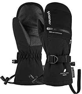 Reusch Jungen Lando R-TEX Junior Fäustling besonders Warmer, wasserdichter und atmungsaktiver Winterhandschuh mit Daunen