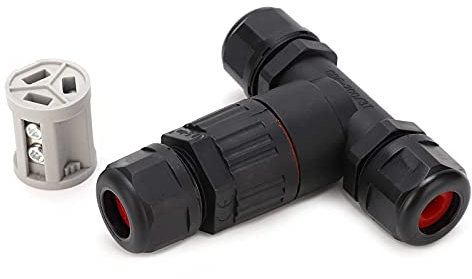 Conector de cable de la caja, Racores y conductores, cajas eléctricas Cajas eléctricas de conexiones Exterior IP68 Impermeable PA66 Accesorios de lámpara cable a cable ignífugos CDF-200 / 3T