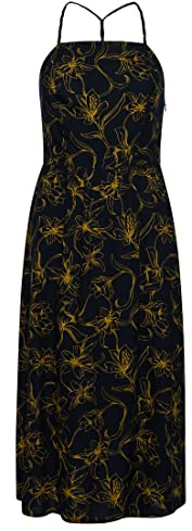 Superdry Womens Vintage CAMI Maxi Dress Lässiges Kleid, Nouveau Floral Navy, XS