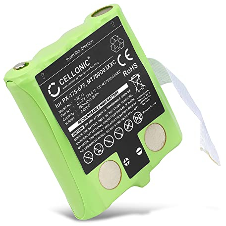 CELLONIC, Akku für Funkgerät kompatibel mit DeTeWe Outdoor 8000, MT700D03XXC (4.8V, 700mAh)