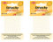 Bügel Flicken Aufbügelflicken Marke Kleiber Stretchy 100% Polyester 2er Set Reparatur Flicken für Stretchstoffe 2 Flicken a 40cm x 6 cm Dehnbar Creme