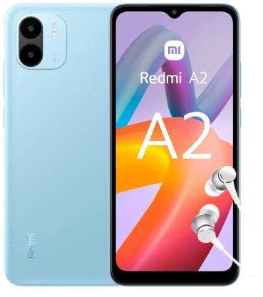 Xiaomi Redmi A2, Dual, 64GB 3GB RAM, Light Blue + Headphone
