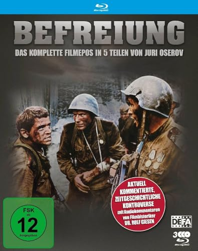 Befreiung - Legendärer russischer Kriegsfilm in 5 Teilen (DEFA Filmjuwelen) [3 Blu-rays]