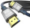jojobnj Cable HDMI 8K 2m, Cable HDMI de alta velocidad 48Gbps 8K@60Hz 4K@120Hz, HDCP 2.2 & 2.3, DTS:X, HDR 10 Compatible con Roku TV/eARC/3D/PS5/HDTV/Laptop/Blu-ray
