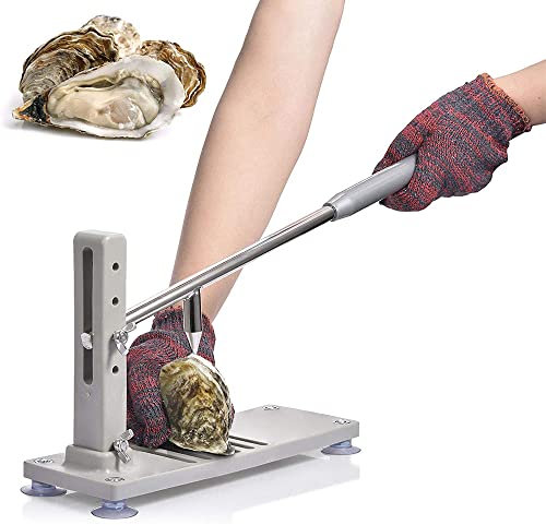 Stainless Steel Fast Sheller Opener with Non-Slip Handle - Perfect for Restaurants, Hotels, Supermarkets, and Seafood Shops