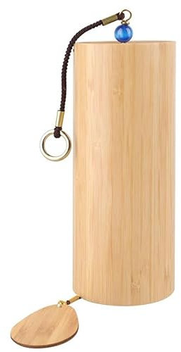 Koshi Klangspiel Wasser, Handbetriebenes Windspiel mit Bambussaiten, Für Yoga Meditation Garten (Spring F Chord)